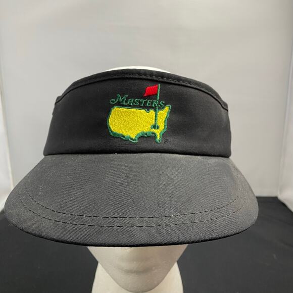 Vintage Masters Tournament Visor American Needle Embroidered Union Tag USA Made - Picture 1 of 6